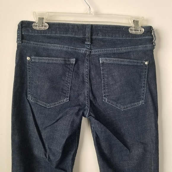 Anthropologie Pilcro Stet Slim Bootcut Jeans Dark Wash Size 26 - Picture 4 of 14
